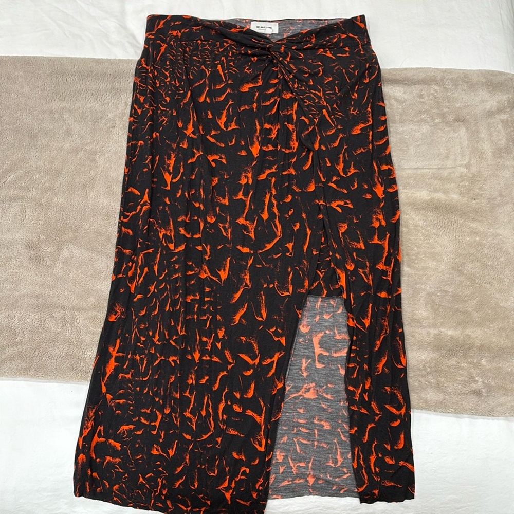 Helmut lang asymmetric skirt